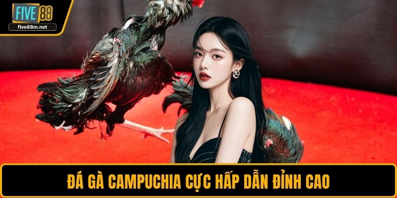 Đá gà Campuchia cực hấp dẫn đỉnh cao